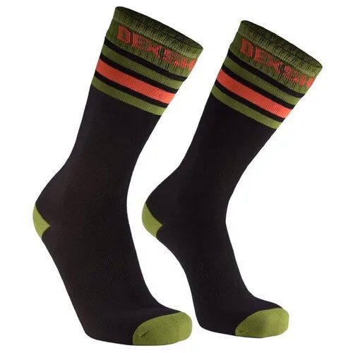 Водонепроницаемые носки DexShell Ultra Dri Sports Socks L (43-46) с оранжевой полосой, DS625W-BOL
