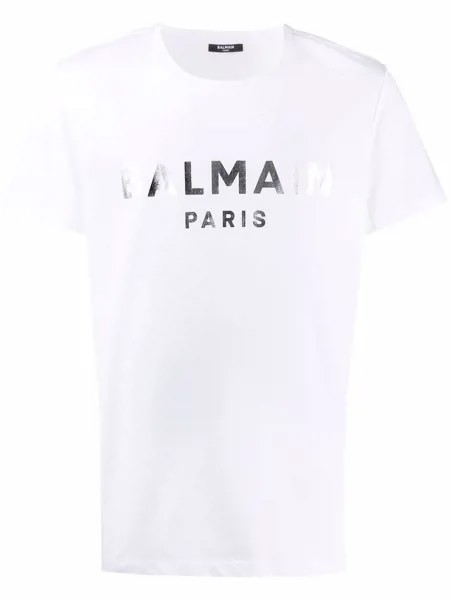 Balmain футболка с логотипом