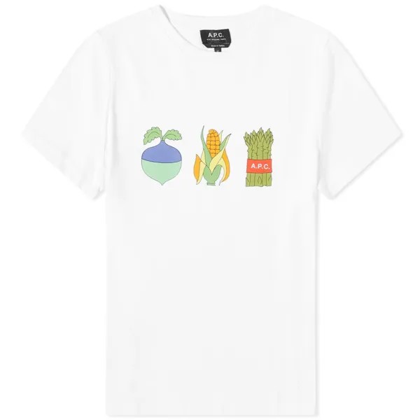 A.P.C. Футболка Колетт, белый