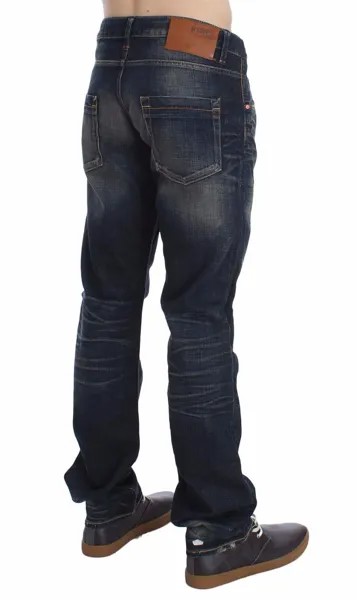 Джинсы ACHT Синие мужские брюки прямого кроя с заниженной талией s. W34 / IT48 Рекомендованная розничная цена 180 долларов США