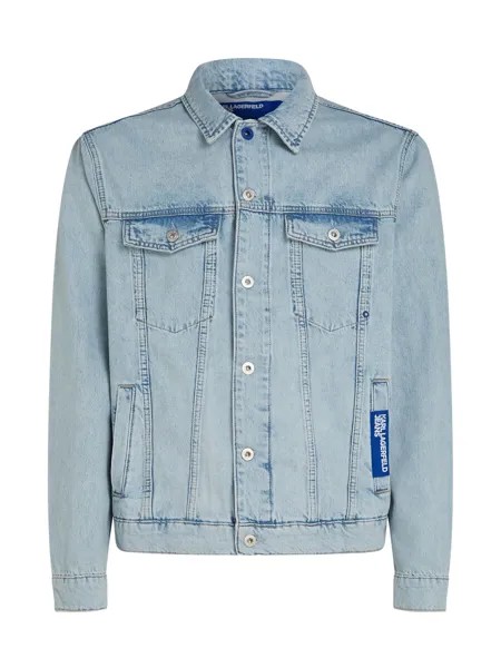 Межсезонная куртка Karl Lagerfeld Jeans, бирюзовый
