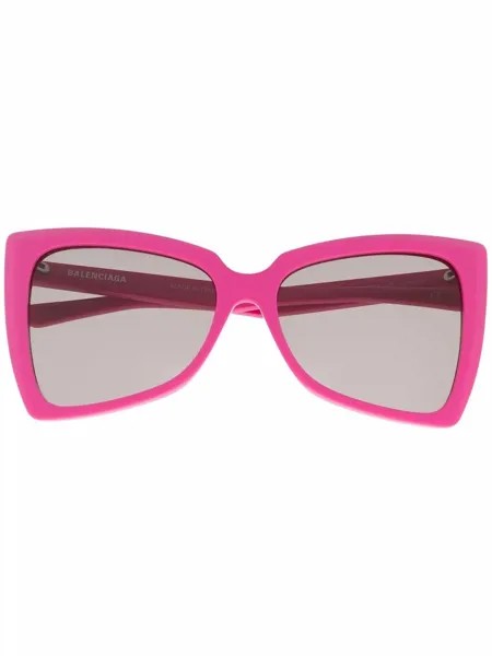 Balenciaga Eyewear солнцезащитные очки в оправе 'бабочка'