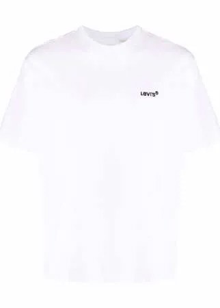 Levi's футболка с вышитым логотипом