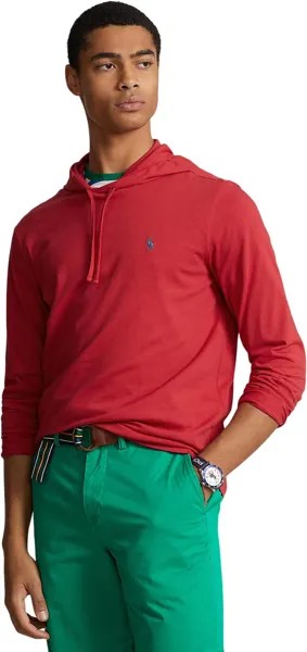 Футболка из джерси с капюшоном Polo Ralph Lauren, цвет Post Red