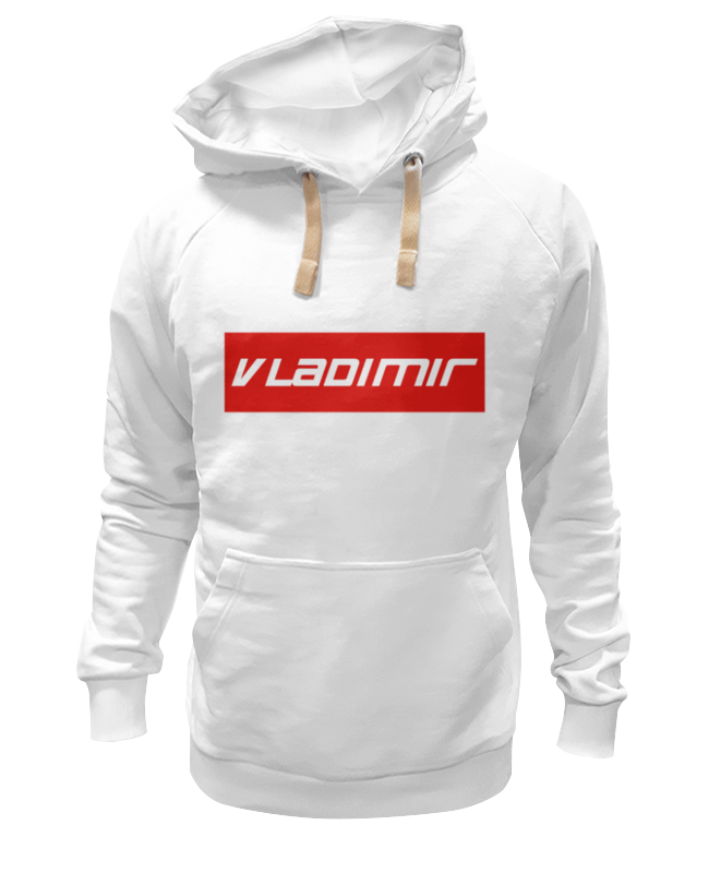 Худи Printio Vladimir белое 2XL