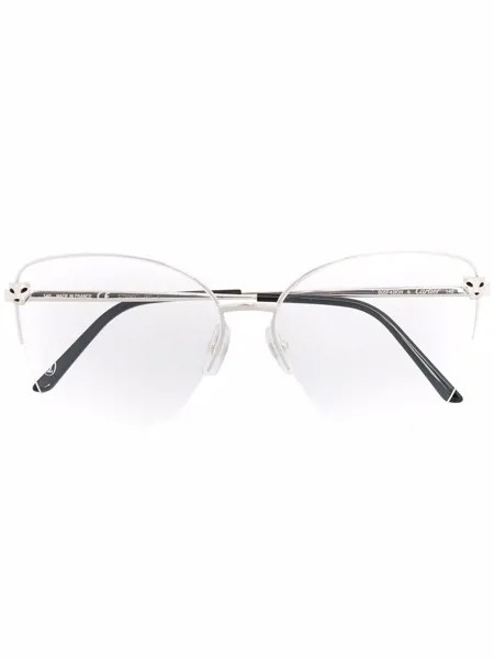 Cartier Eyewear очки в безободковой оправе