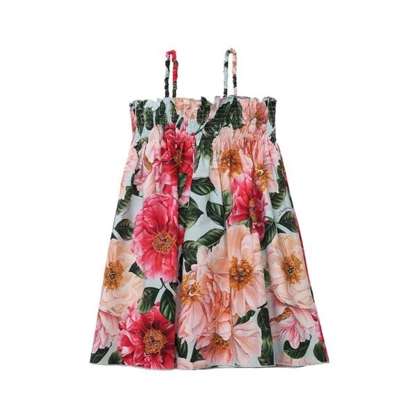Хлопковый сарафан Dolce & Gabbana