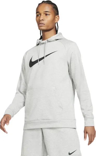 Худи мужское Nike M Dri-FIT Pullover Training Hoodie серое L