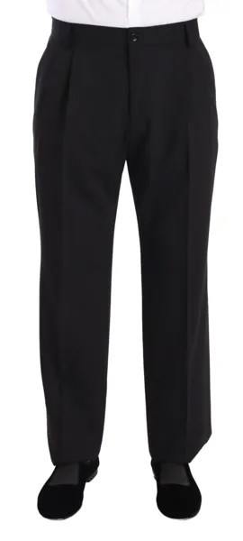 DOLCE - GABBANA Брюки Платье Черный шерстяной формальный смокинг Брюки IT50/W36/L Рекомендуемая розничная цена 650 долларов США
