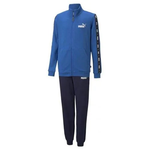 Костюм Puma 84820867 Tape Sweat Suit TR cl B для мальчика, цвет синий, размер 111-116
