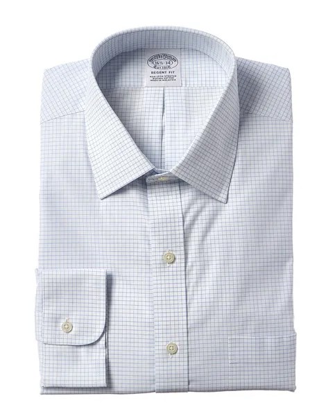 Классическая рубашка Regent Fit Brooks Brothers, синий