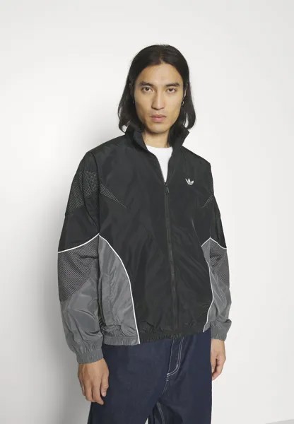 Куртка тренировочная CUTLINE adidas Originals, цвет black/grey