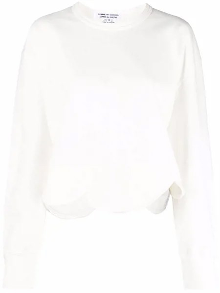 Comme Des Garçons Comme Des Garçons толстовка с фестонами