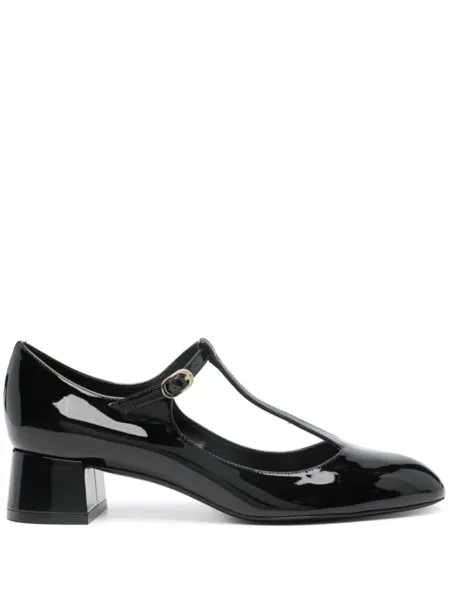 Кожаные туфли Vivienne 35 мм Stuart Weitzman, черный