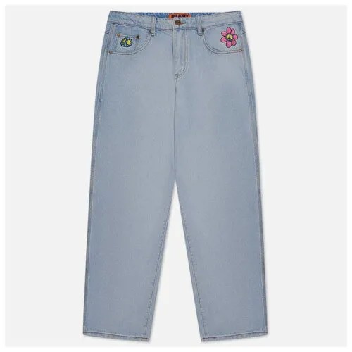 Мужские джинсы Butter Goods Flower Denim голубой, Размер 36