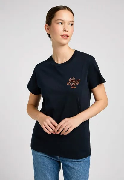 Футболка базовая TEE Lee, цвет unionall blk