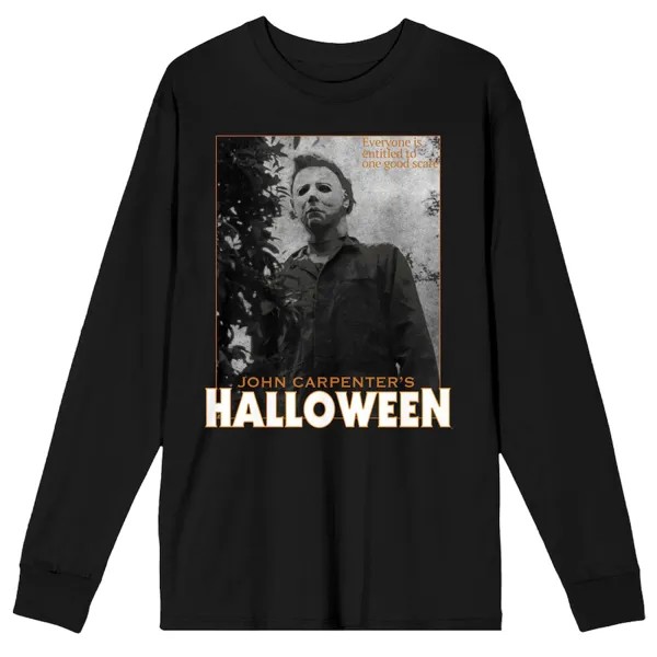 Футболка с длинным рукавом BIOWORLD Halloween, черный