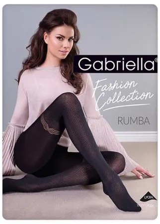 Колготки Gabriella Rumba, 60 den, размер 4-L, nero (черный)