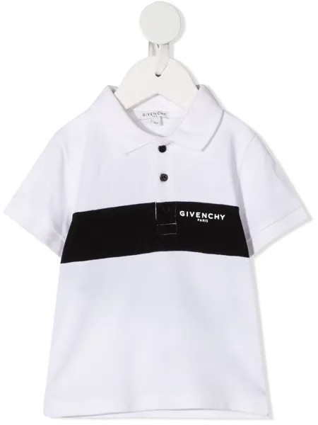 Givenchy Kids рубашка поло с логотипом