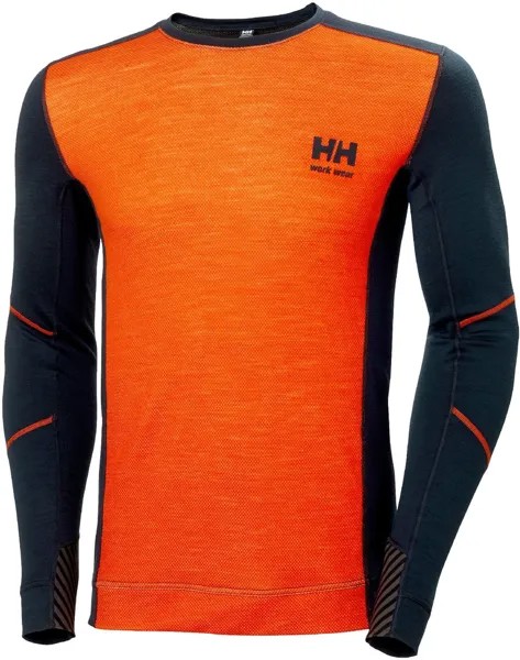 Лонгслив Helly Hansen Lifa Merino Crewneck, синий