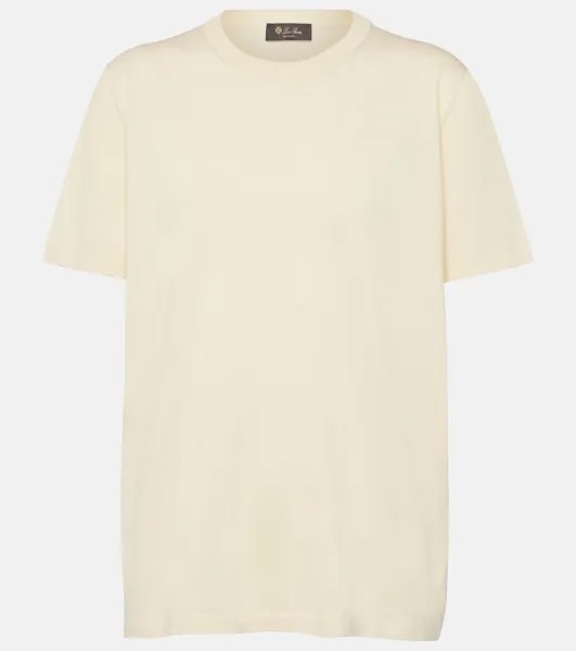 Футболка Angera из хлопка Loro Piana, желтый