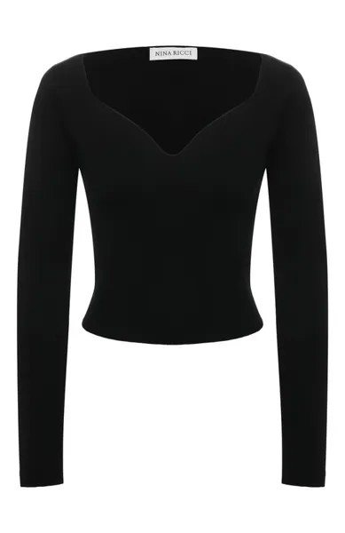 Шелковый топ Nina Ricci