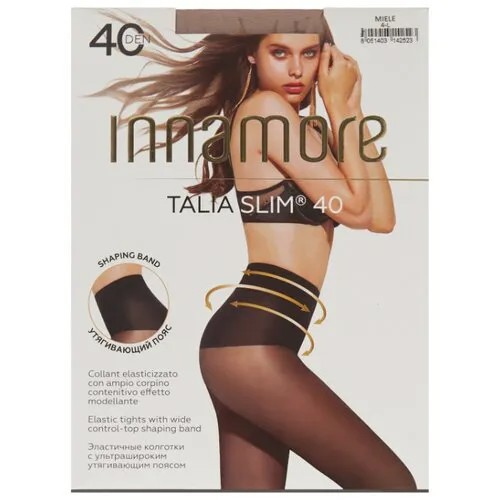 Колготки Innamore Talia Slim 40 den, размер 4-L, miele (бежевый)