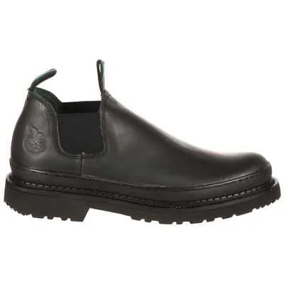 Ботинки Джорджия Giant Romeo Slip On Work Мужская черная рабочая защитная обувь GR270