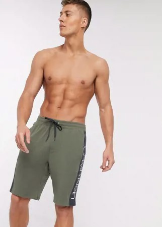 Шорты хаки от комплекта Calvin Klein Pieced SUIT 5-Зеленый