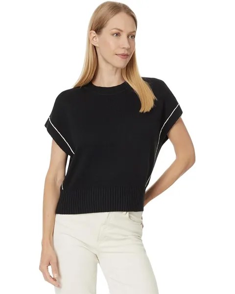Свитер Lilla P Wedge Pullover Sweater, черный