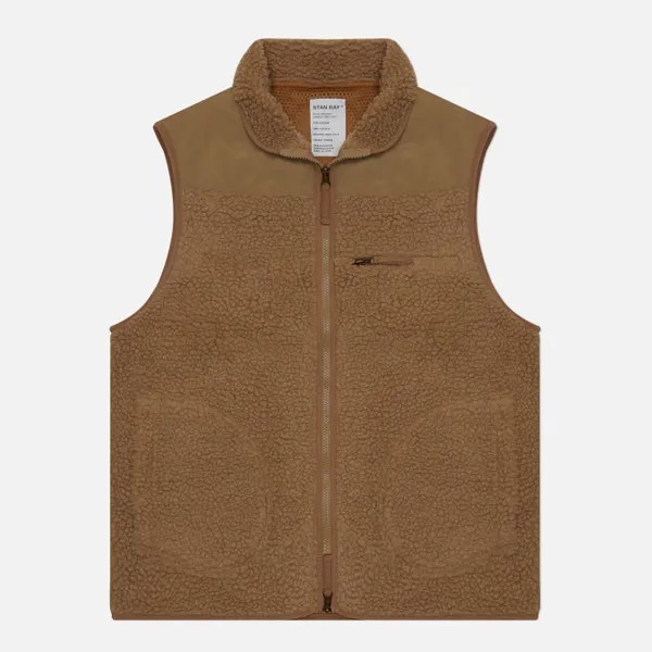 Мужской жилет Stan Ray Fleece Layer бежевый, Размер XL