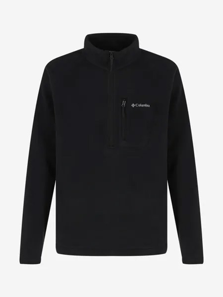 Джемпер флисовый мужской Columbia Fast Trek™ III Half Zip Fleece, Черный