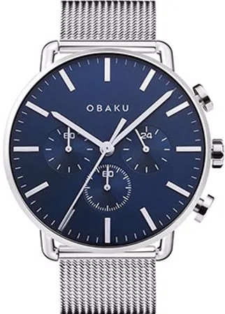 Fashion наручные  мужские часы Obaku V232GCCLMC. Коллекция Mesh