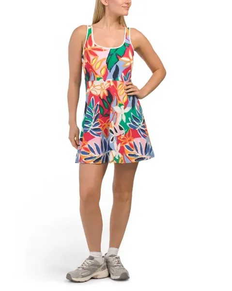 Мини-платье без рукавов Upf 50 с трусами Bailey 44, цвет Tropical