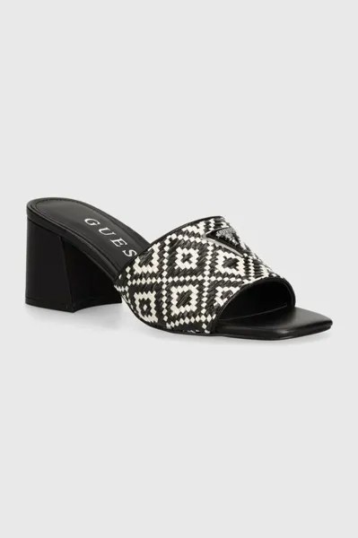 Шлепки Guess, черный