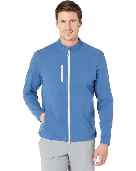 Куртка johnnie-O The Fade Wind Suede Fleece, цвет Lake