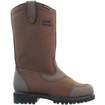 Chippewa 12 Inch Chippewa Nylon Rigger Wide Мужские коричневые повседневные ботинки 72230