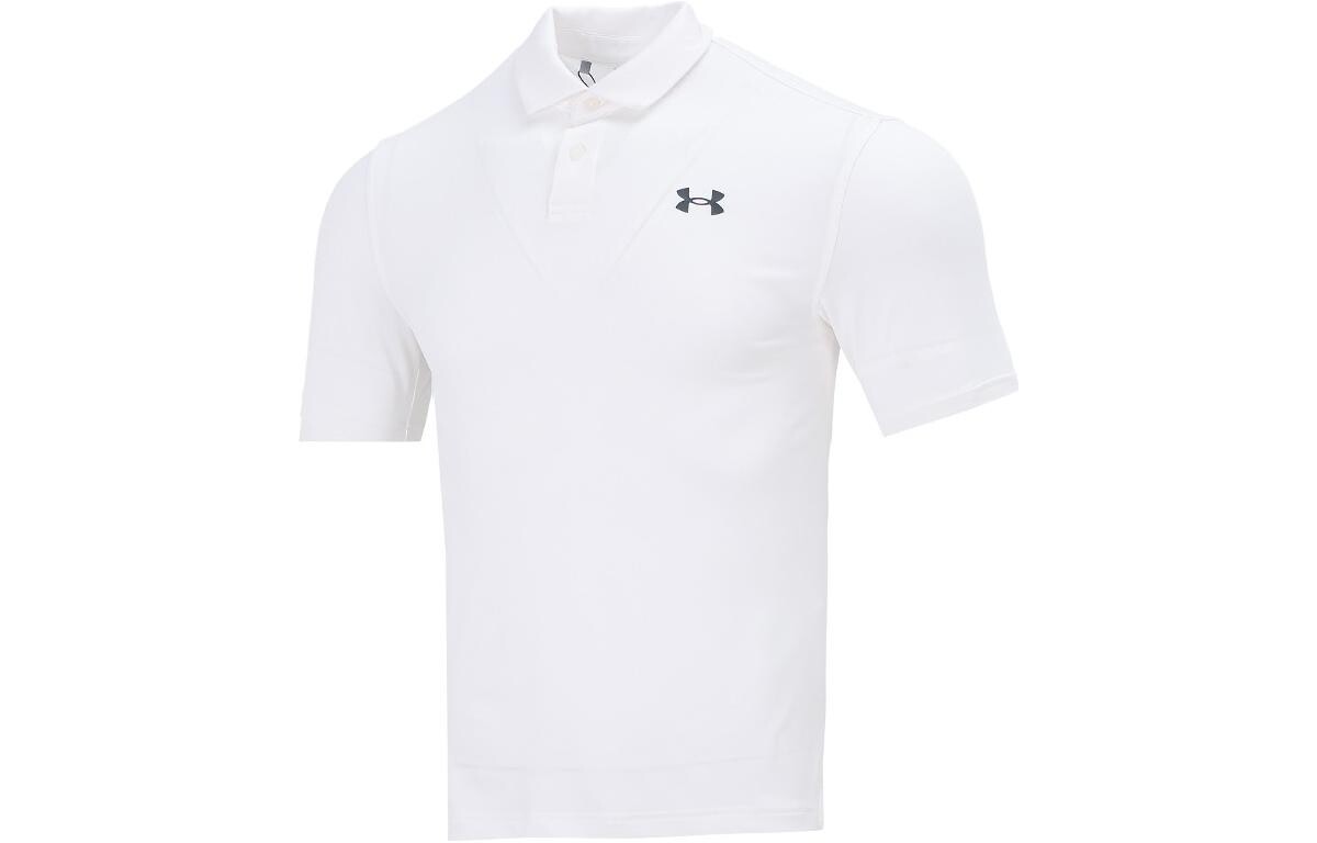 Рубашка поло мужская белая Under Armour, белый