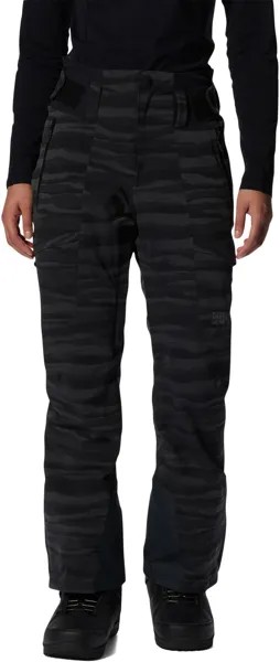 Зимние брюки Powder Quest — женские Mountain Hardwear, черный