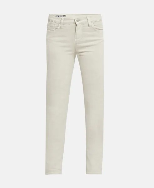 Прямые джинсы Emporio Armani, серый
