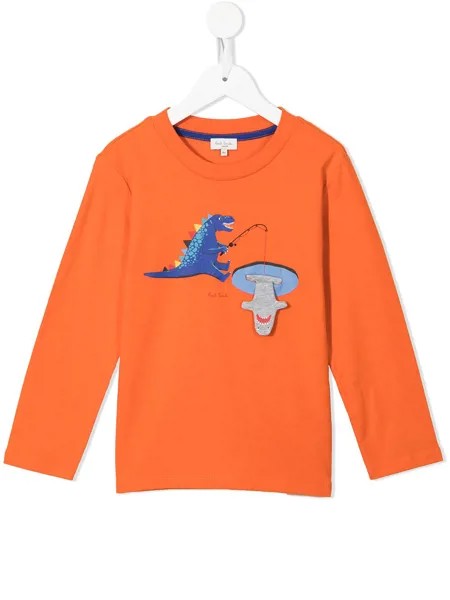 Paul Smith Junior топ с длинными рукавами