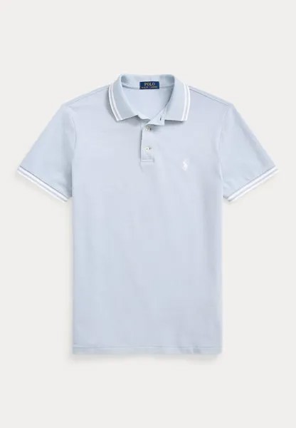 Поло CUSTOM SLIM FIT STRETCH MESH POLO SHIRT Ralph Lauren, синий