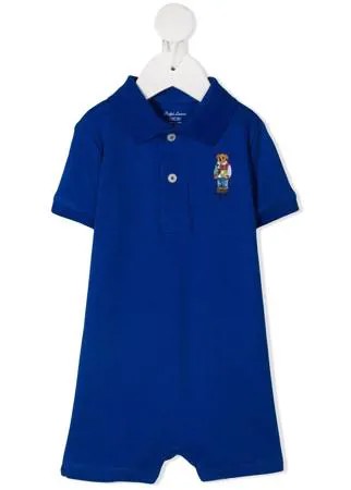 Ralph Lauren Kids ромпер поло Polo Bear