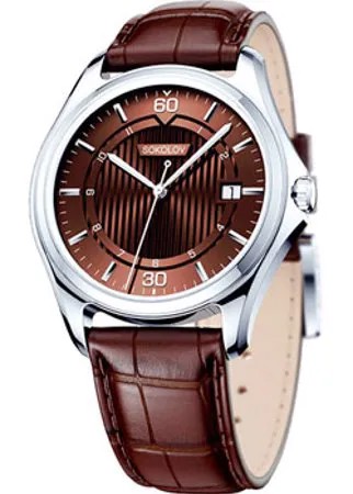 Fashion наручные  мужские часы Sokolov 135.30.00.000.08.03.3. Коллекция Freedom