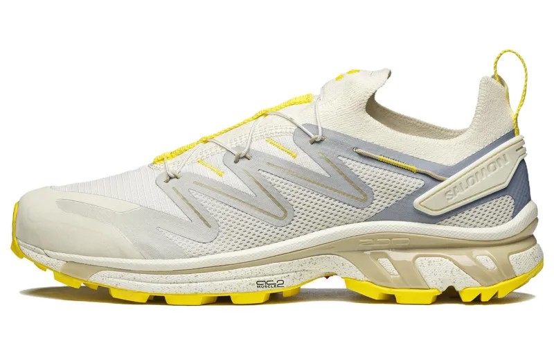 SALOMON XT-Rush Lifestyle Shoes Unisex Low-top Beige/Yellow