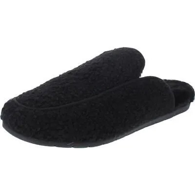 Черные женские сабо Vionic Caressa из искусственного меха 9, средний (B,M) BHFO 5116