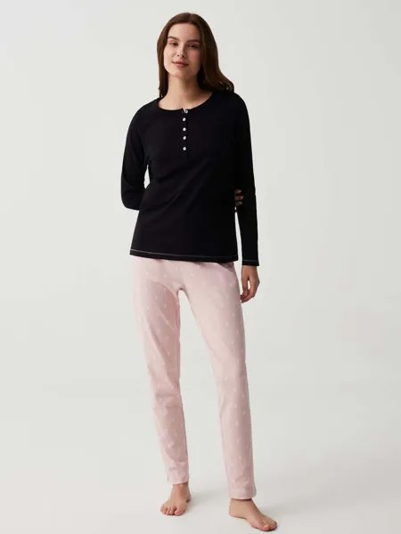 Пижамные трусы с арабесковым принтом Ovs, цвет light pink