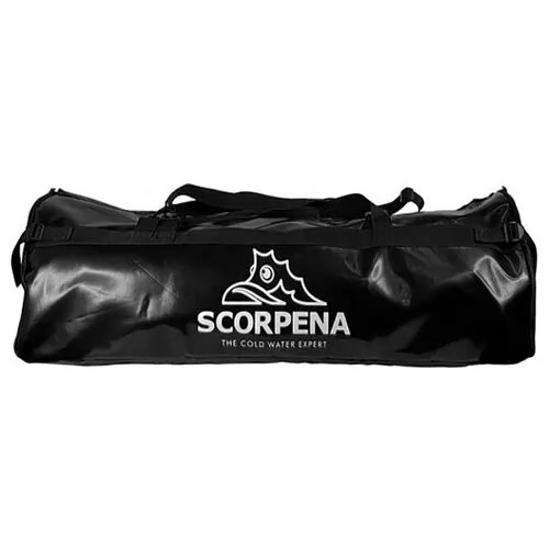 Сумка спортивная SCORPENA, 100 л, 36х28х100 см, водонепроницаемая, черный