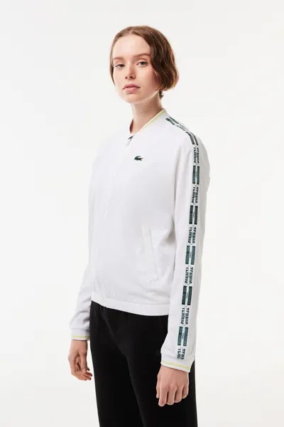 Куртка - Белый - Классический крой Lacoste