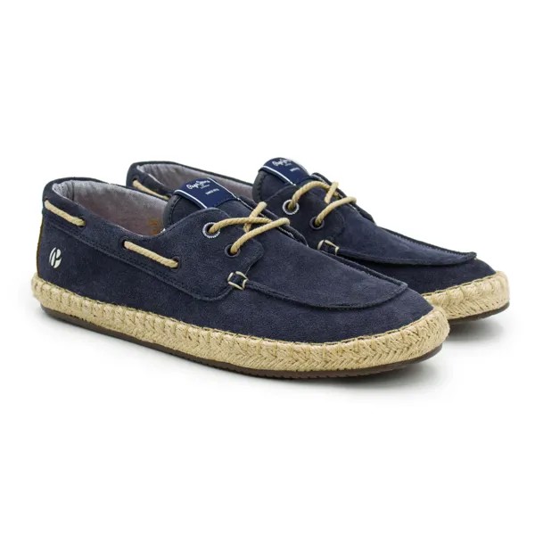 Топсайдеры мужские Pepe Jeans London TOURIST DECK PMS10301 синие 42 EU
